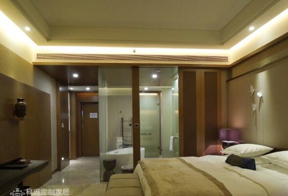 昆明海埂洲際酒店樣板房全屋定制案例